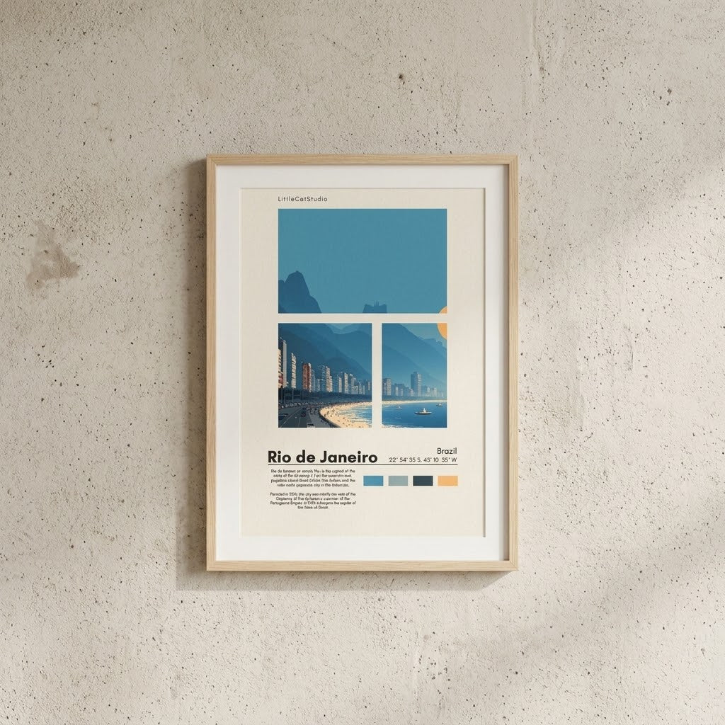 Rio de Janeiro Travel Poster N°8