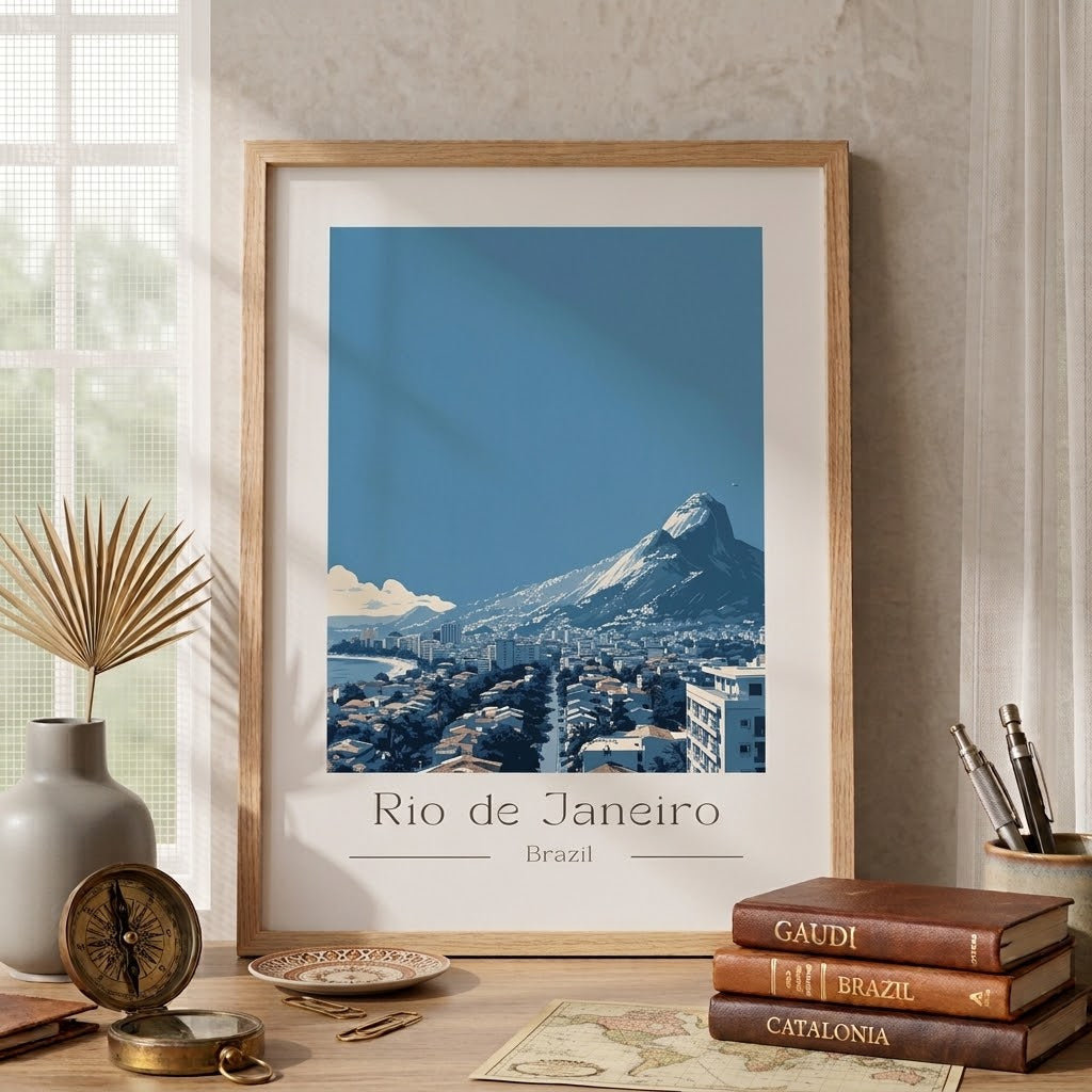 Rio de Janeiro Travel Poster N°2