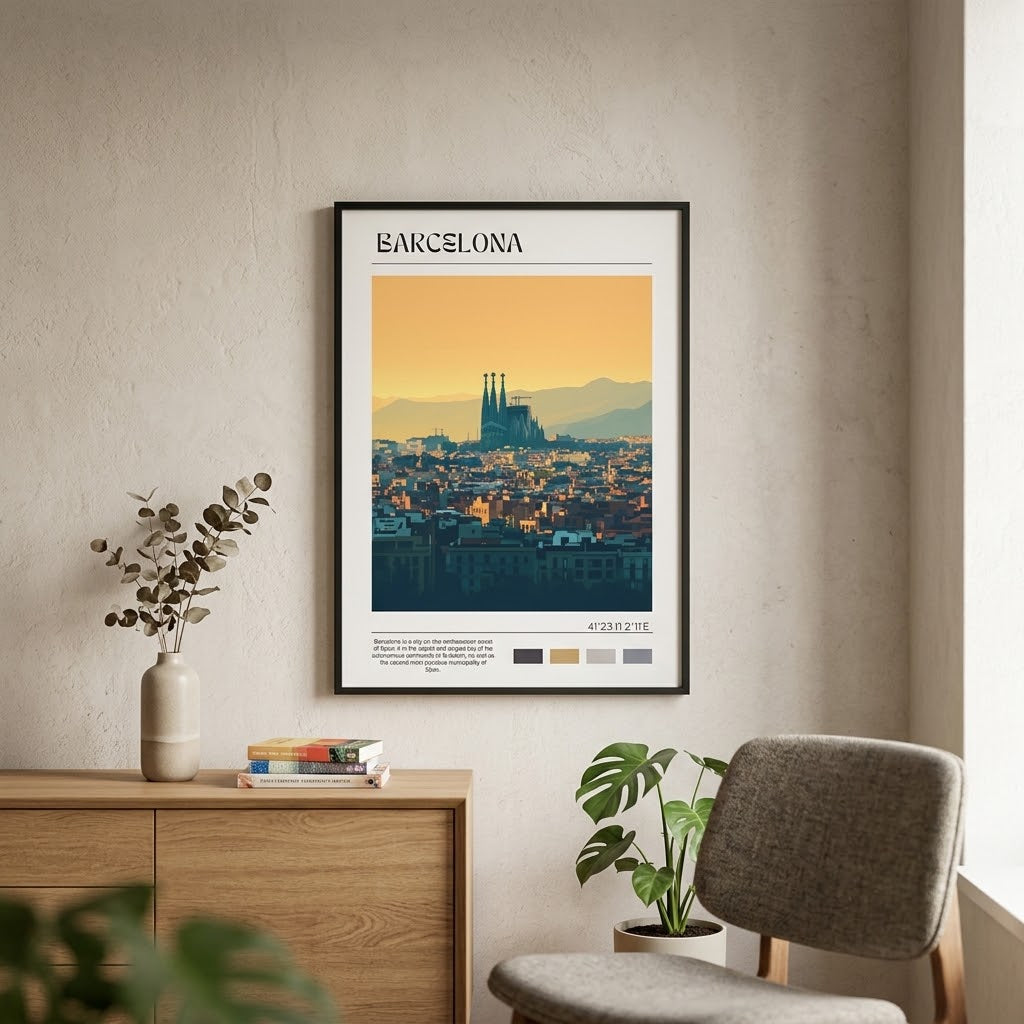 Barcelona Travel Poster N°10