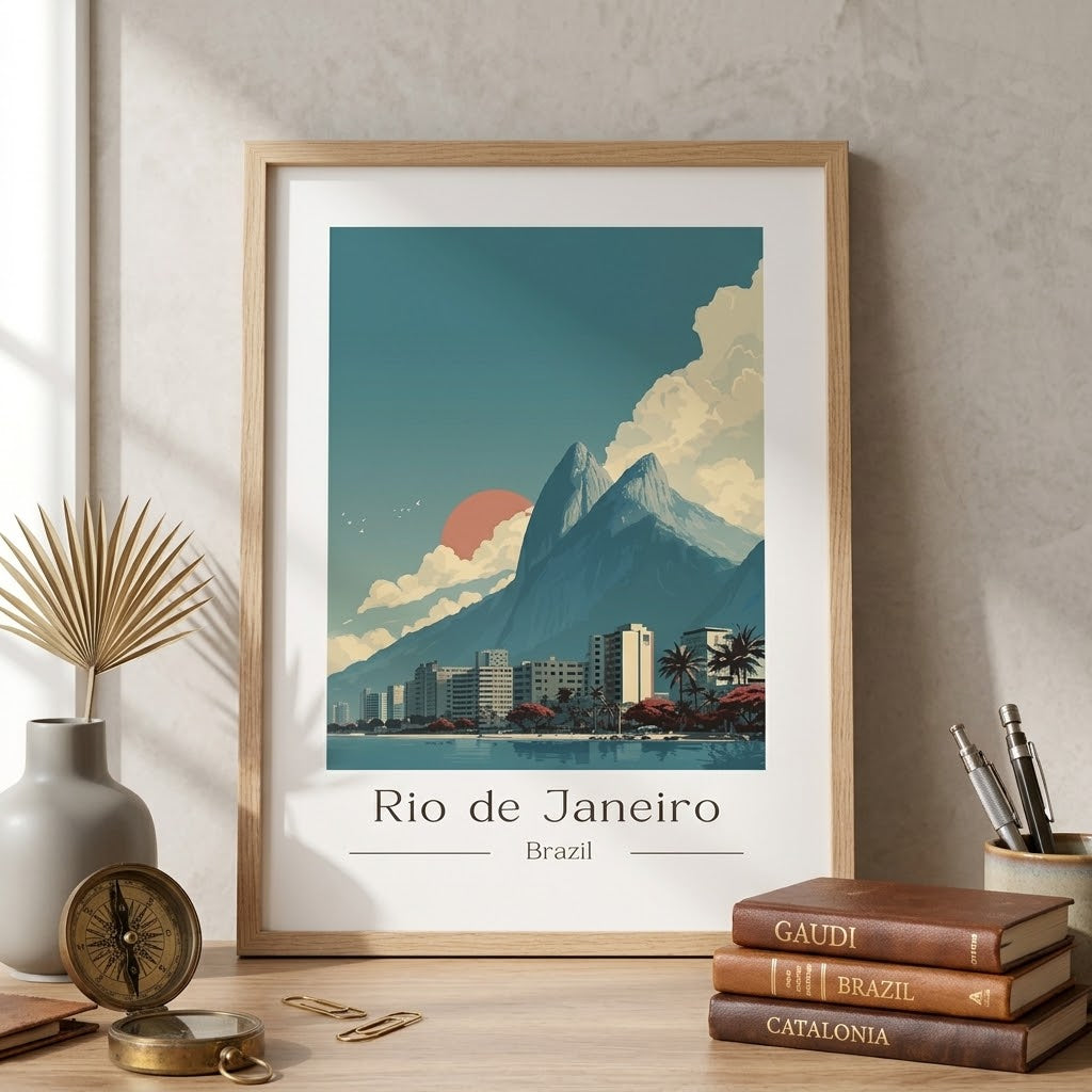Rio de Janeiro Travel Poster N°3